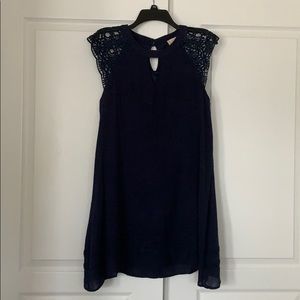 Altar’d State navy blue dress